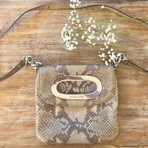 Michael Kors Snakeskin Crossbody